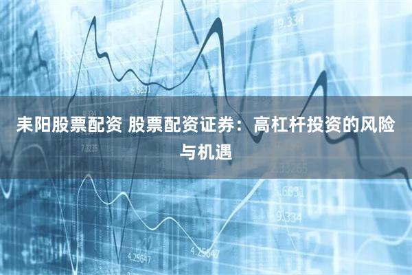 耒陽(yáng)股票配資 股票配資證券：高杠桿投資的風(fēng)險(xiǎn)與機(jī)遇